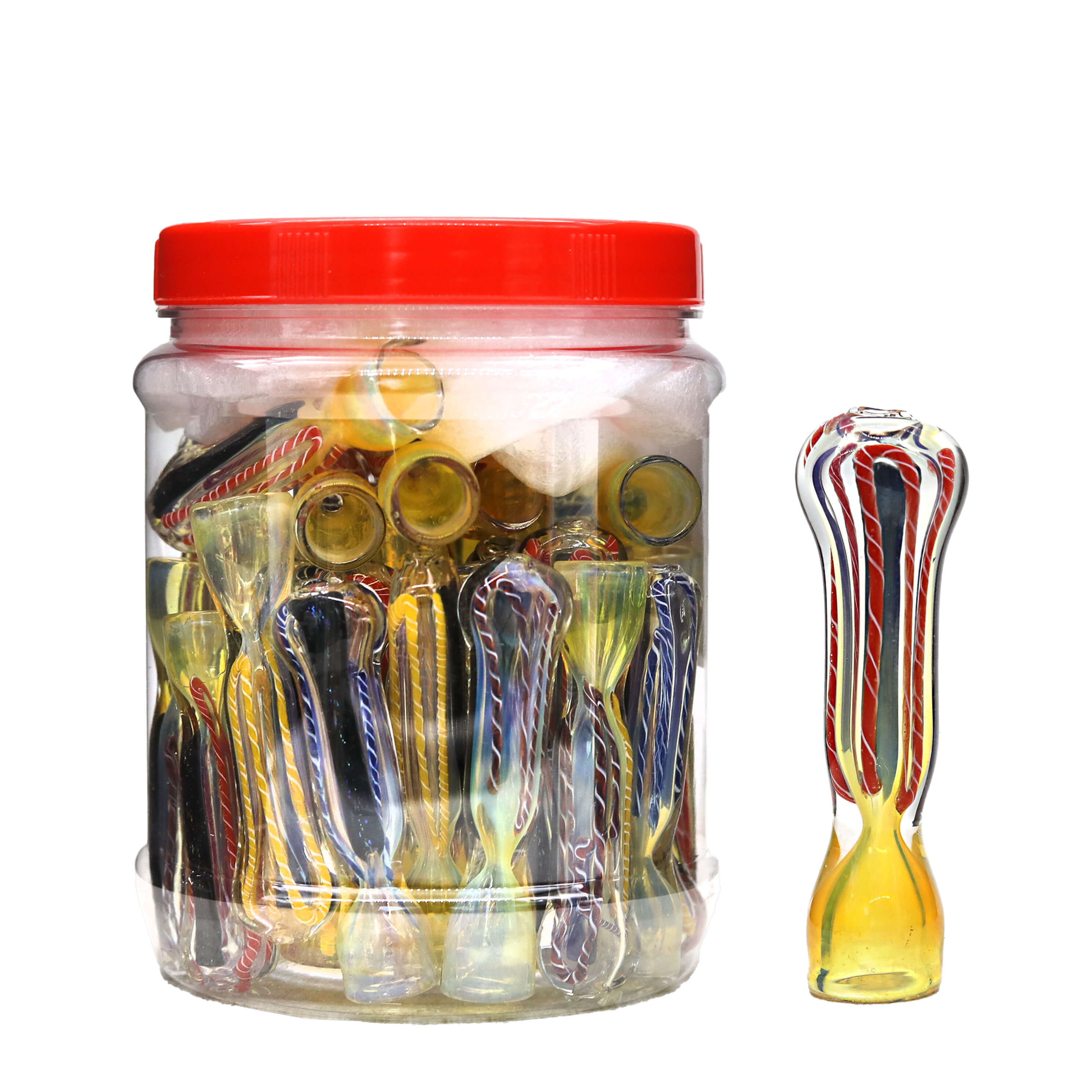 One Hitter Dicro Chillum (HP-103) | 3 inch | 35 Count Display product image